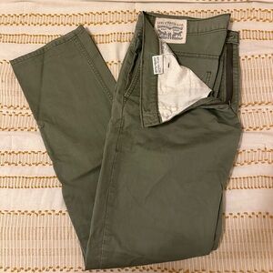 Levi's Men's Green 36x34 Chino Pants